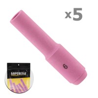 Сопло керамическое SR 17/18/26 удлиненное №6L ф 9,5 мм, L=76 мм (B401P222208|401N222208)